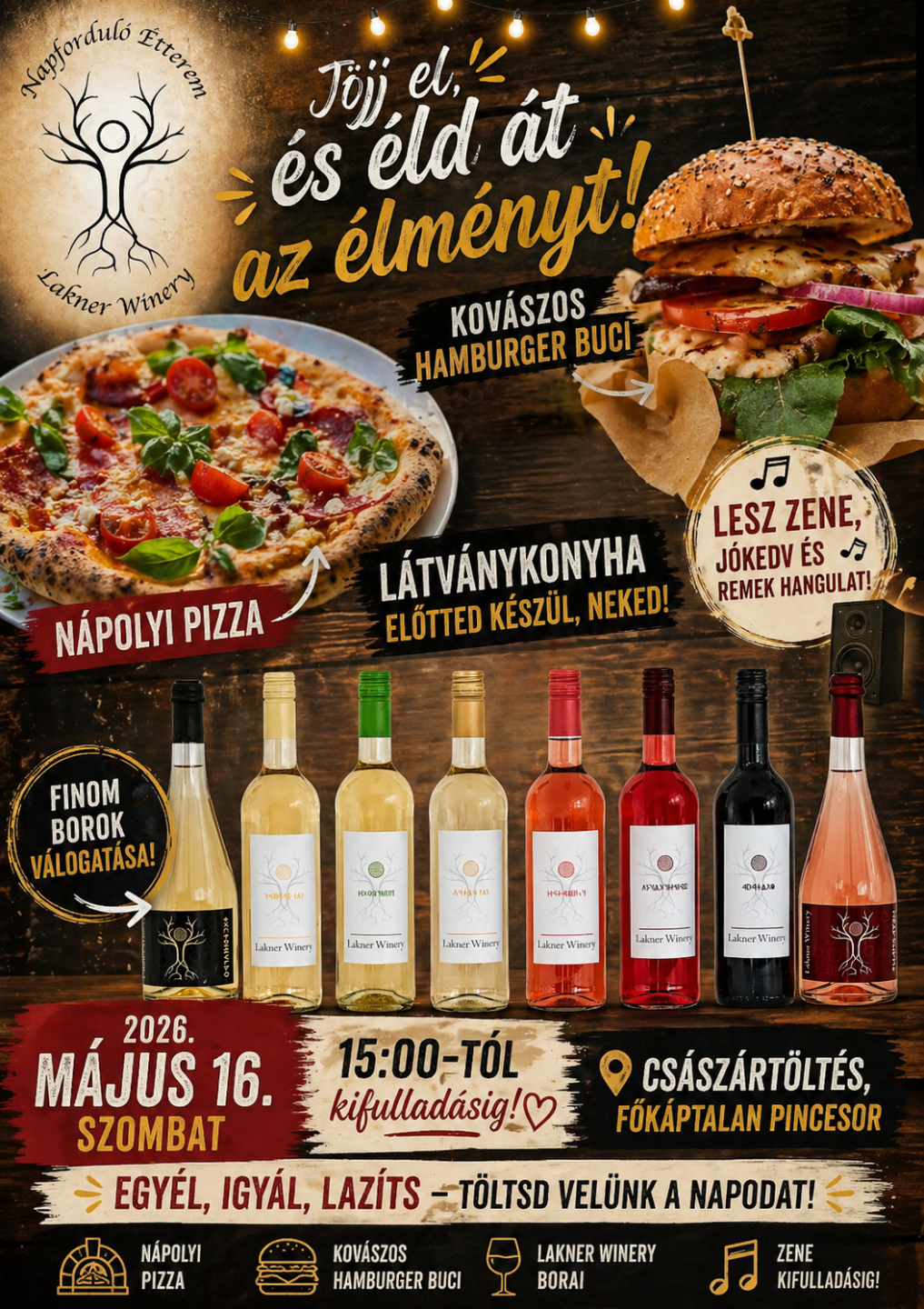 STREET FOOD a Borvir&aacute;gos Tavaszon